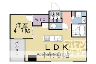 (仮称)壺屋町【502号室】の間取り