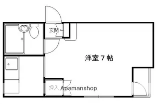 サンフラワー御幸町【502号室】の間取り