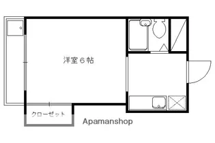 ハッピーアイランド【3階】の間取り