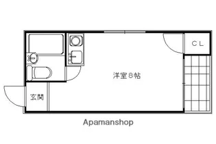 ゴールドテラオ【402号室】の間取り