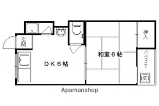 石川ハイツ【205号室】の間取り