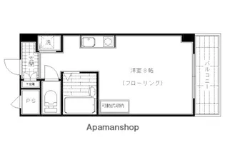 パインフィールド上賀茂【305号室】の間取り