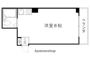 京都府京都市北区衣笠赤阪町【マンション】の間取り