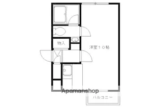 フォーブル花ノ坊【302号室】の間取り