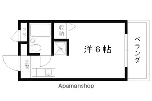 カーサ栗栖【501号室】の間取り