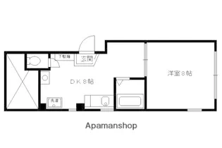 ハイツ中御門【1階】の間取り