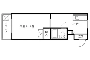 ソレーユ藤井【301号室】の間取り