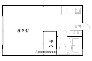 コムホート27【202号室】の間取り