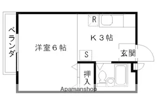 ユアセキザン【203号室】の間取り