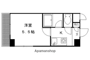 明治館にしきマンション【211号室】の間取り