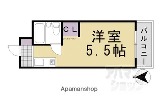 コーポJUN【301号室】の間取り