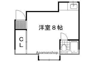 宮の東ハイツ【202号室】の間取り