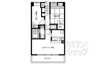 南禅寺東山【303号室】の間取り