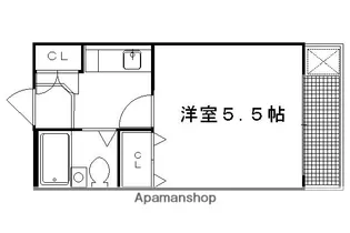 ピア西洞院【2階】の間取り