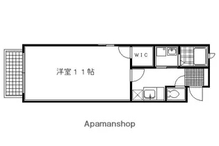 シャーメゾン葵【101号室】の間取り