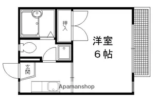 メゾン・ド・マックB棟【203号室】の間取り