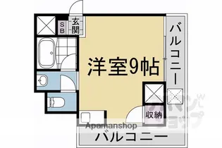 ルミエール末広【401号室】の間取り