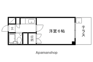 ラフィーネ北山【302号室】の間取り