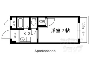 カーサオドイ【3階】の間取り