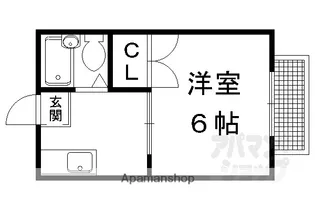 ヴィラカケハシ【C-123号室】の間取り