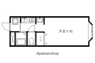 プチフルール【101号室】の間取り