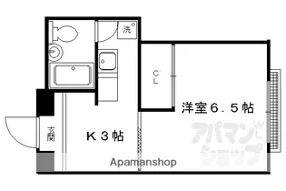 メゾンユーコーク【201号室】の間取り