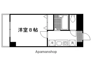 フェニックス堀川II【6階】の間取り
