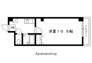 ヴィラヴェルデ【2階】の間取り