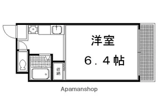 葵ハイツ【203号室】の間取り