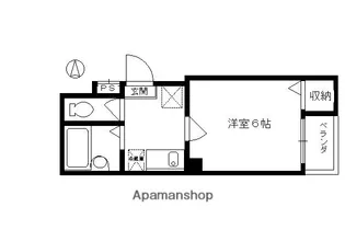 バインオークNIC【315ベ号室】の間取り