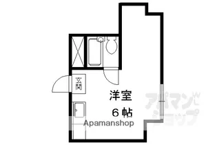 メゾン鷹ケ峰【103号室】の間取り