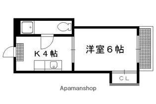 銀閣寺ハウス【319号室】の間取り