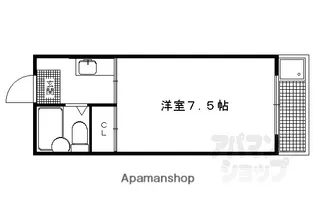 大光ビル【5B号室】の間取り