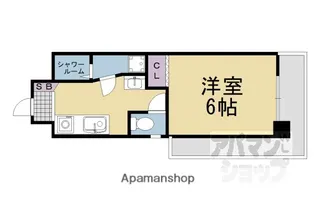 デイスターアベニュー【526号室】の間取り