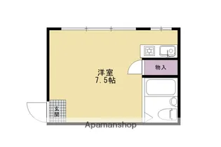 ピエール四条【201号室】の間取り