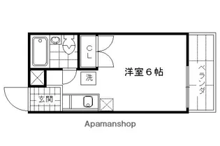 コーポラス光明【205号室】の間取り