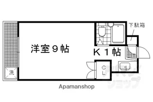メゾンド亜地路義【208号室】の間取り