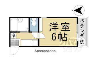 ラ・シャンブル【203号室】の間取り