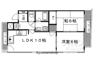 藤波ビル【403号室】の間取り
