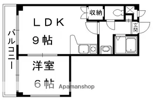 グランドールワタナベI【301号室】の間取り