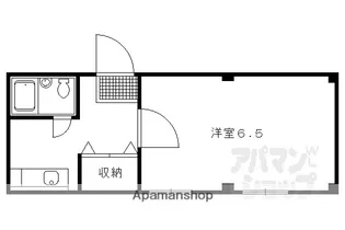 上賀茂松柏【107号室】の間取り