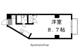 ハウス2【201号室】の間取り