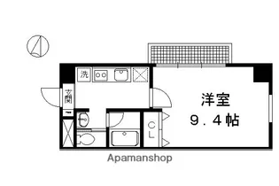 ライズ京都北山【506号室】の間取り