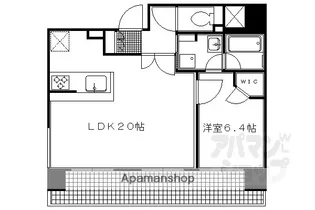 エステムプラザ京都四条烏丸【803号室】の間取り
