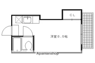 サンローズ【4階】の間取り