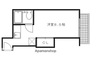 サンローズ【4階】の間取り