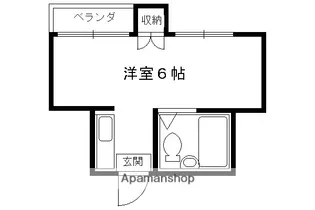 第28長栄四条SKハイツ【7階】の間取り