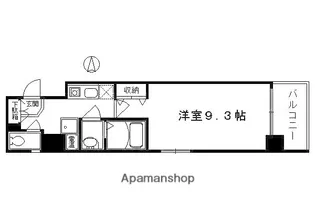 グラート堀川【205号室】の間取り