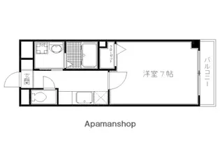 クリザンテーム山本Ⅱ【1階】の間取り