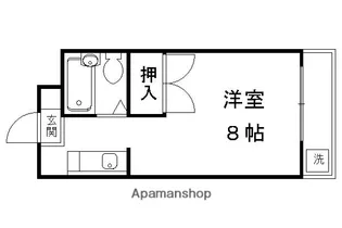 メゾン加後【206号室】の間取り